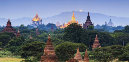 Visa requirements for Ireland passport holders traveling to Myanmar